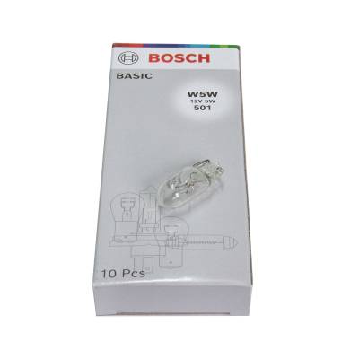 Bec Bosch Eco W5W 12V 5W W2,1x9,5d