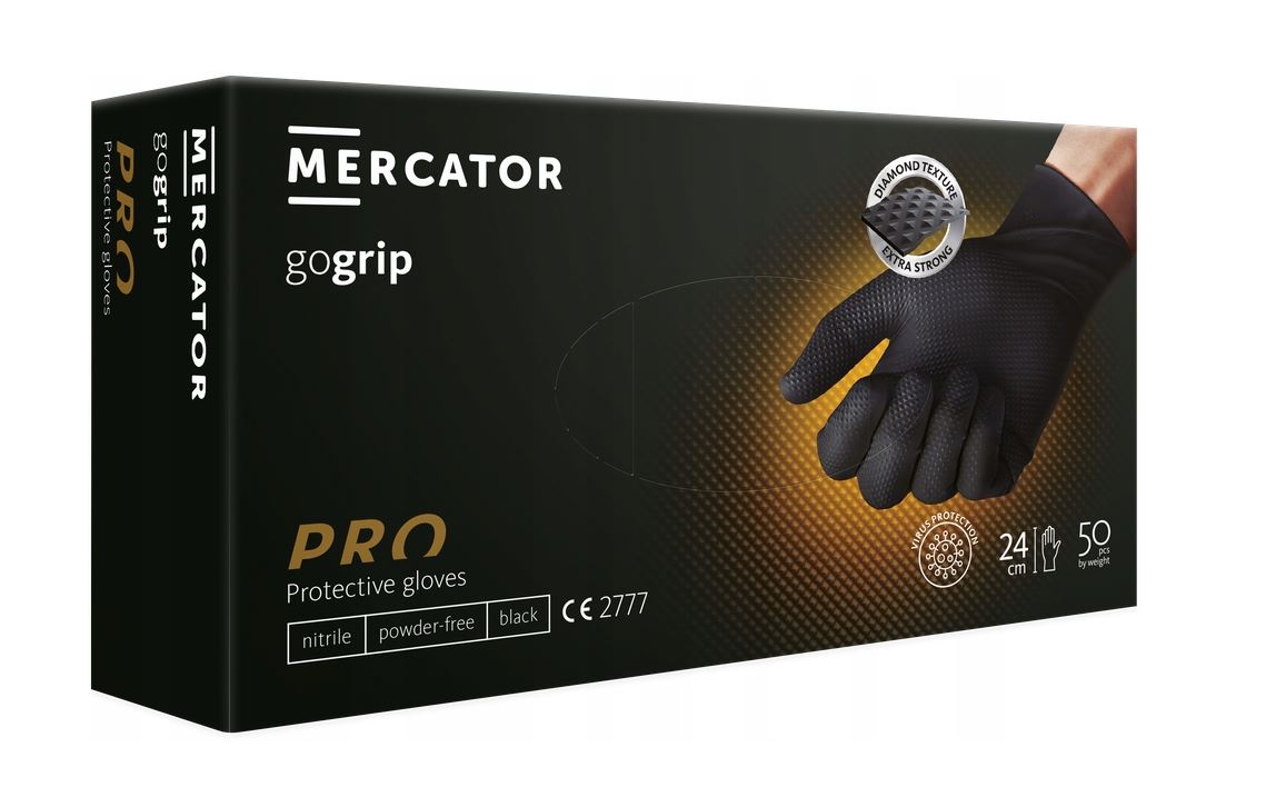 Manusi Mercator Gogrip Nitril (Black) XXL