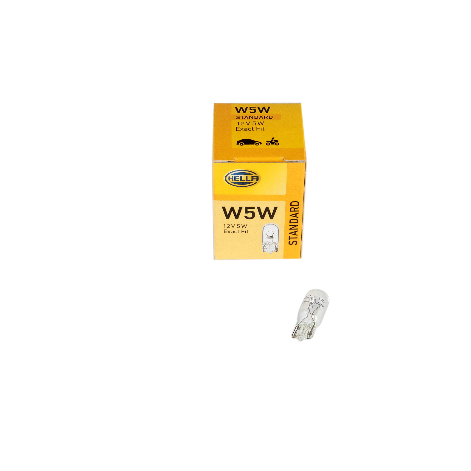 Bec Hella W5W 12V 5W W2,1x9,5d