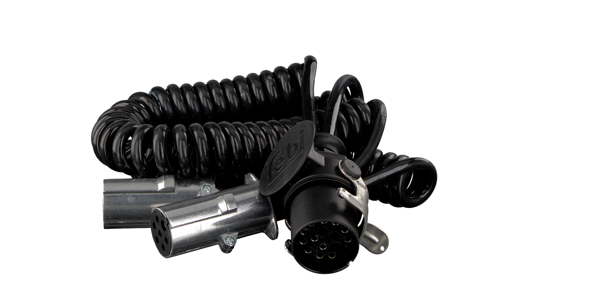 Cablu Y adaptor pentru cablu spiralat, cu mufa metalica