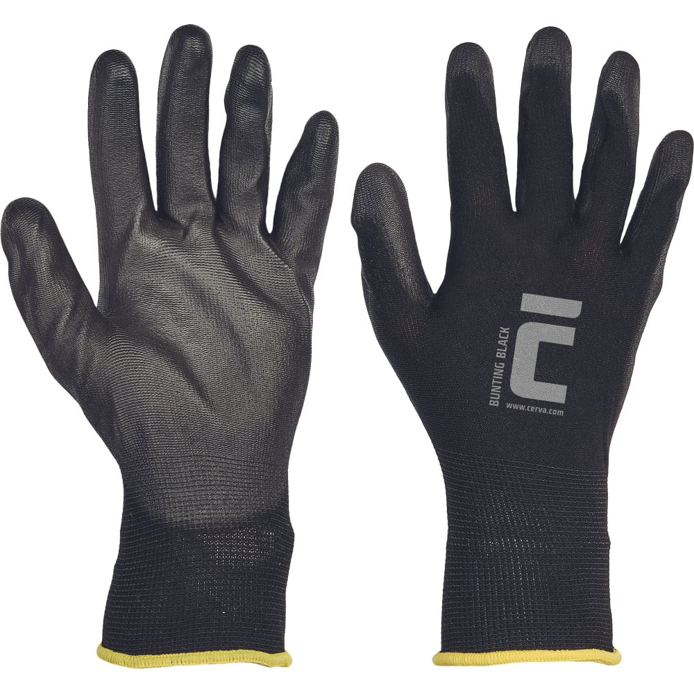 Manusi de protectie Cerva Bunting impregnate in poliuretan Marimea 10 - XL
