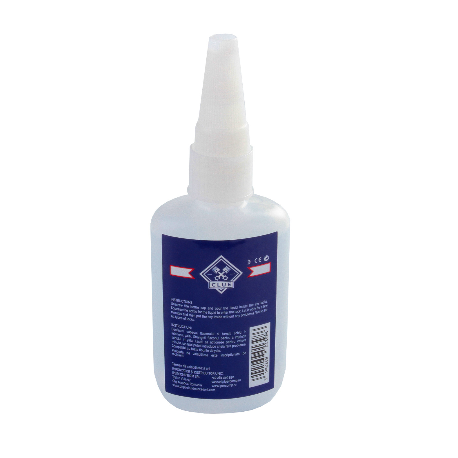 Solutie pentru dezghetat yale 50 ml CLUE