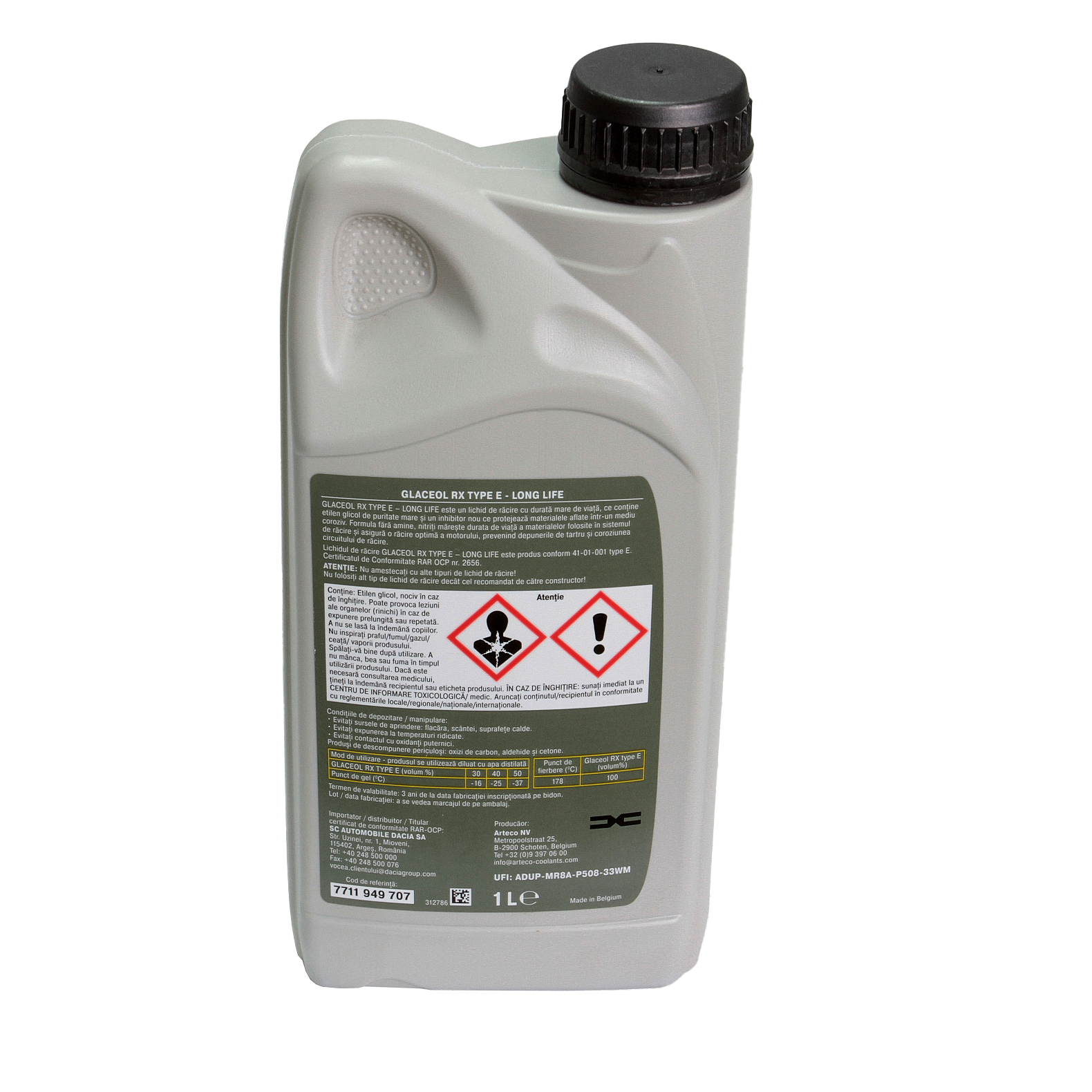Antigel Renault Glaceol RX Type E 1L