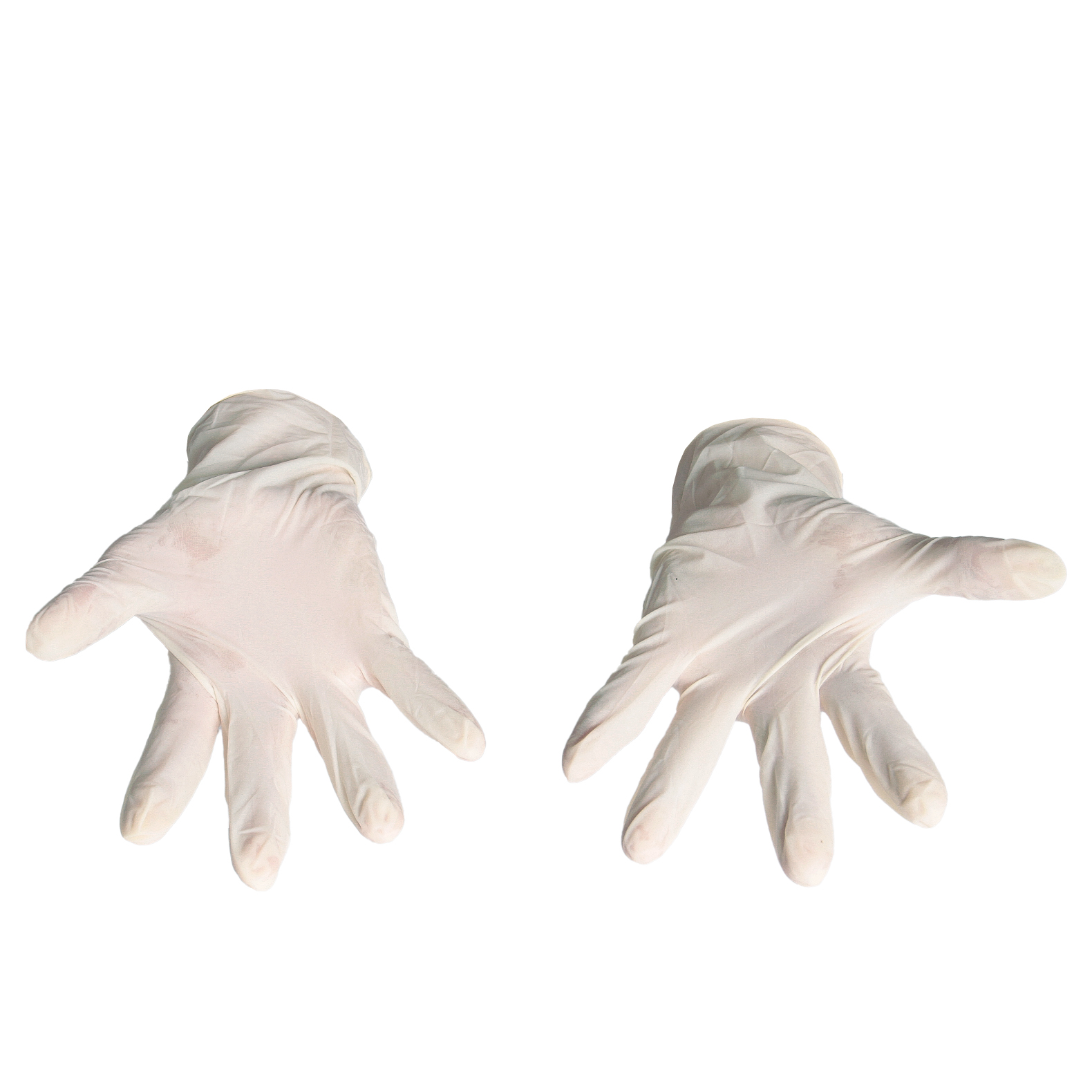 Manusi Latex Albe Marimea XL Pret / Pereche --- Comanda minima 50 buc