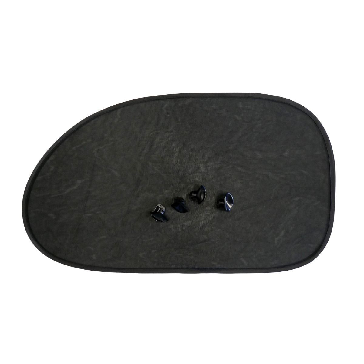 Parasolar lateral negru cu ventuze 65*38 cm (set 2 buc)