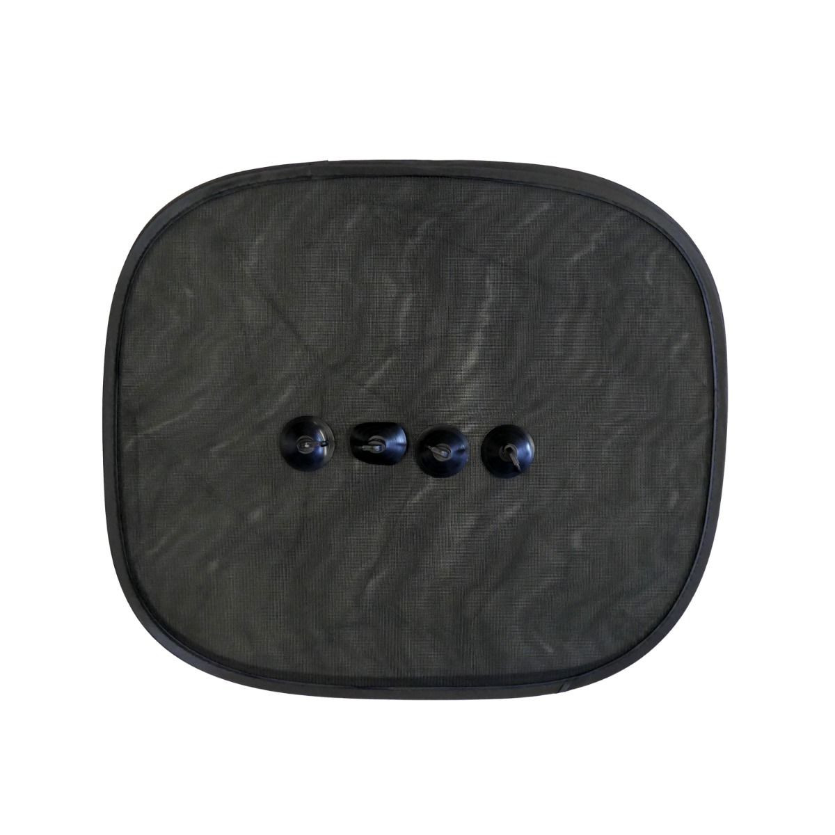 Parasolar lateral negru cu ventuze 44*38 cm (set 2 buc)