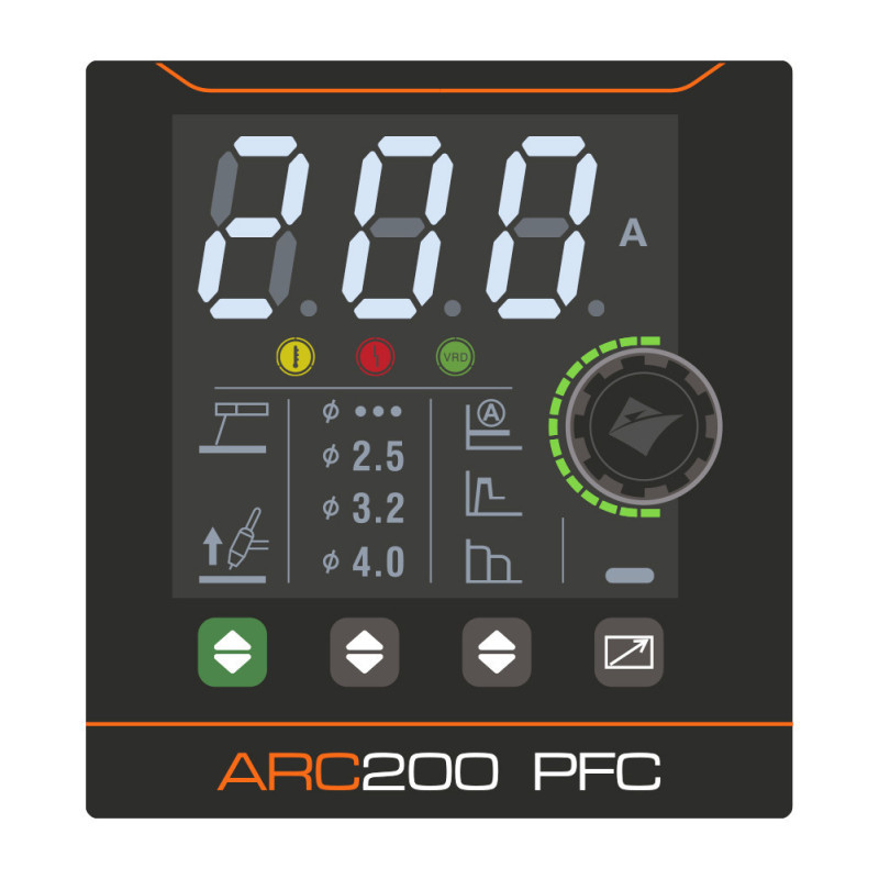 EVO20 ARC 200PFC (Z2S42) - Aparat de sudura INDUSTRIAL Jasic