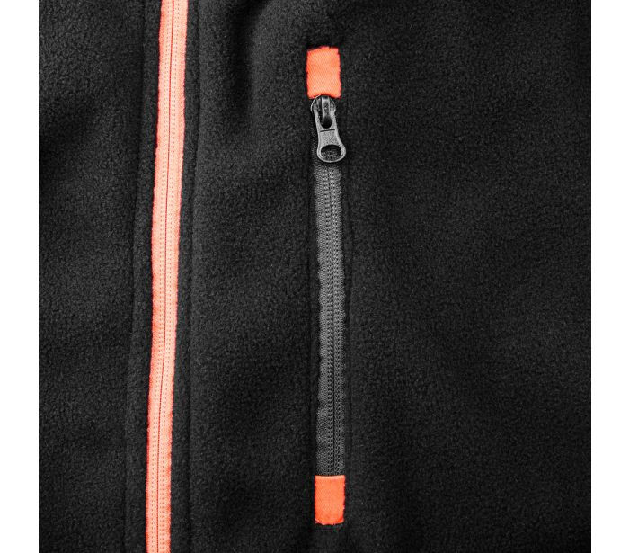 Hanorac din fleece polar, negru, mărimea XL/56