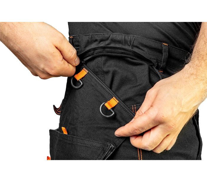 Pantaloni de lucru HD Slim, buzunare detașabile, mărime L