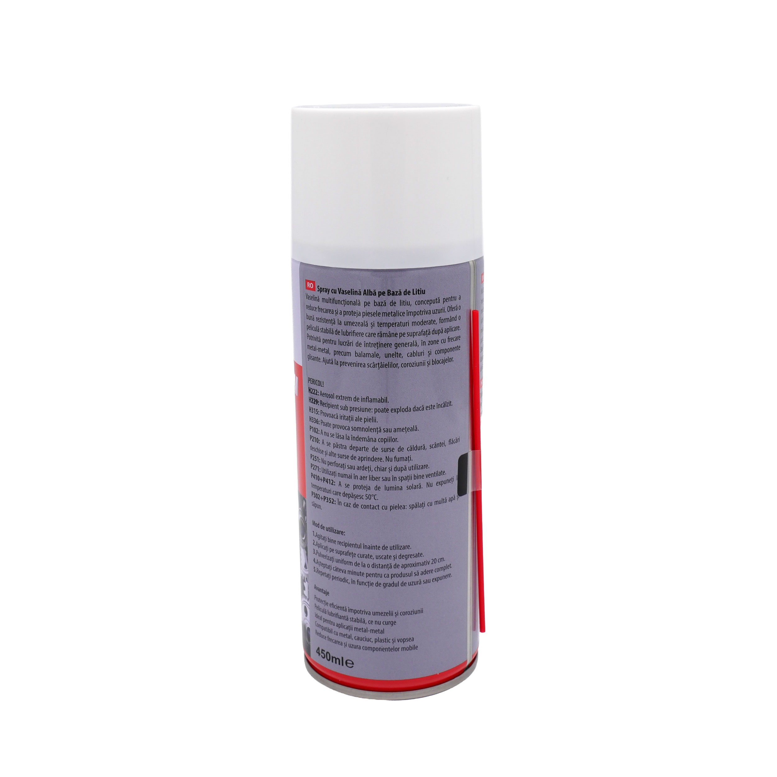Spray vaselina alba cu litiu 450 ml CLUE