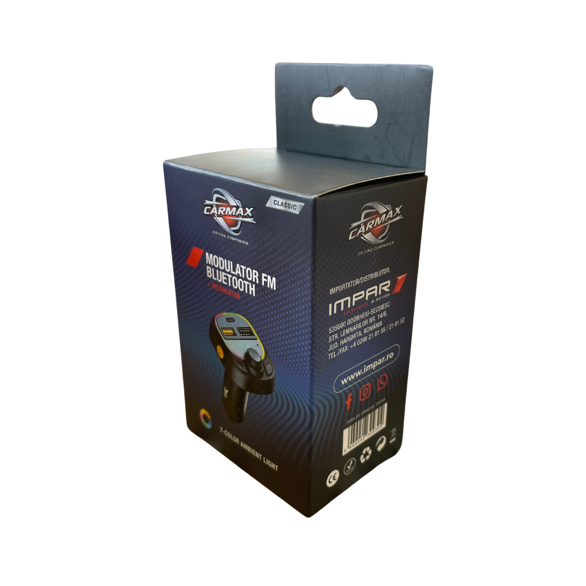 Modulator FM Bluetooth Carmax