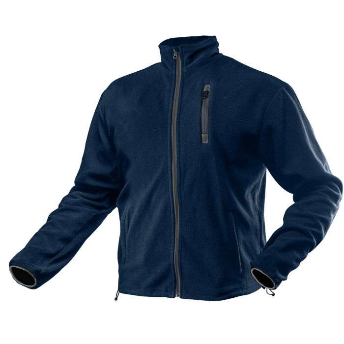 Jacheta din fleece, albastru marin, marimea L