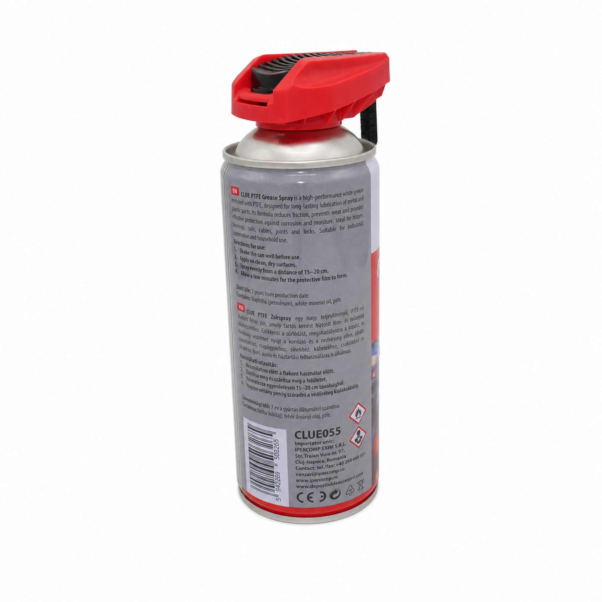 Spray vaseline cu PTFE Clue 400ml