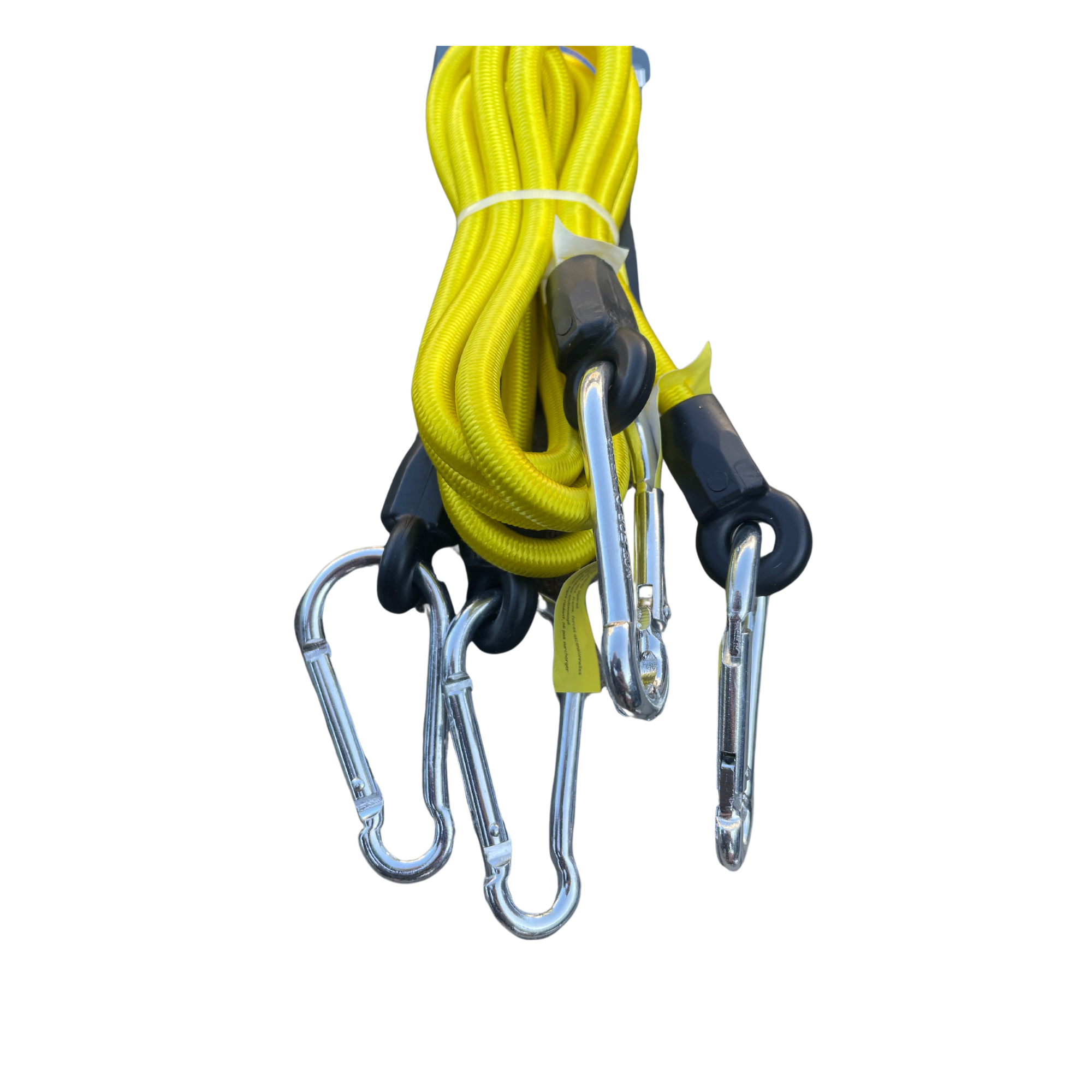 Cablu elastic cu carabine Carmax - set 2buc.