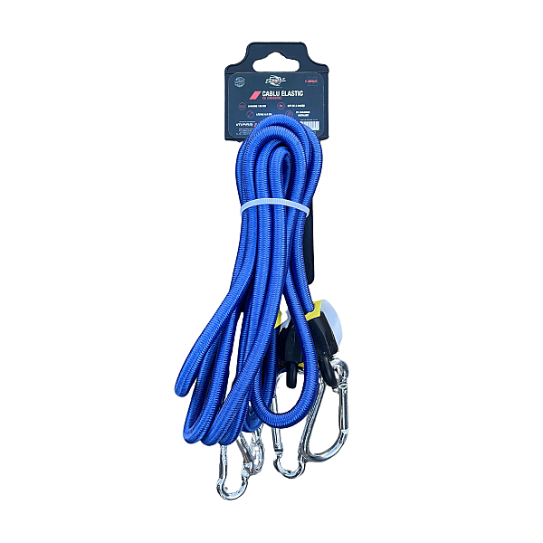 Cablu elastic cu carabine Carmax 150CM - set 2 buc.