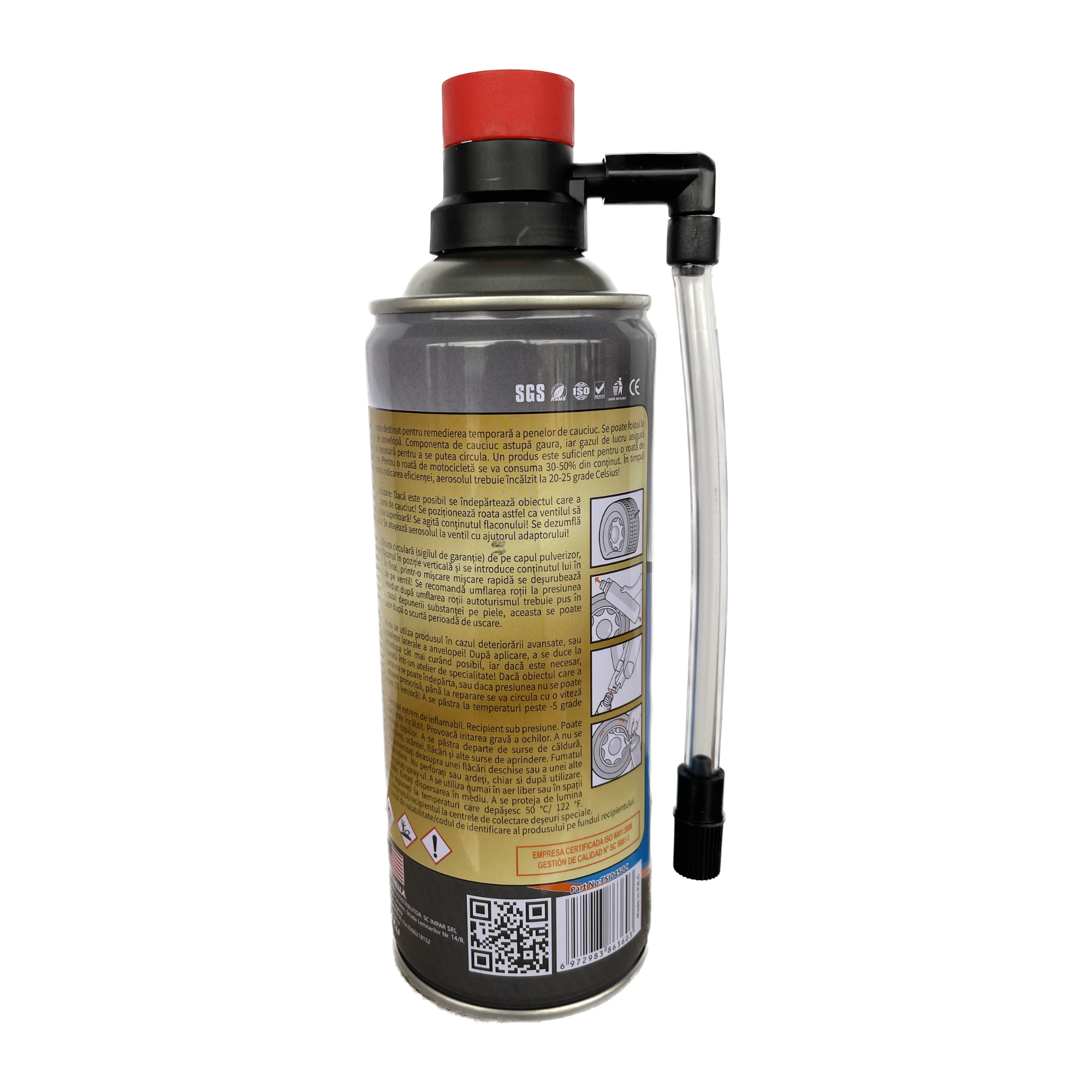 Spray reparatie anvelopa Visbella 450ml