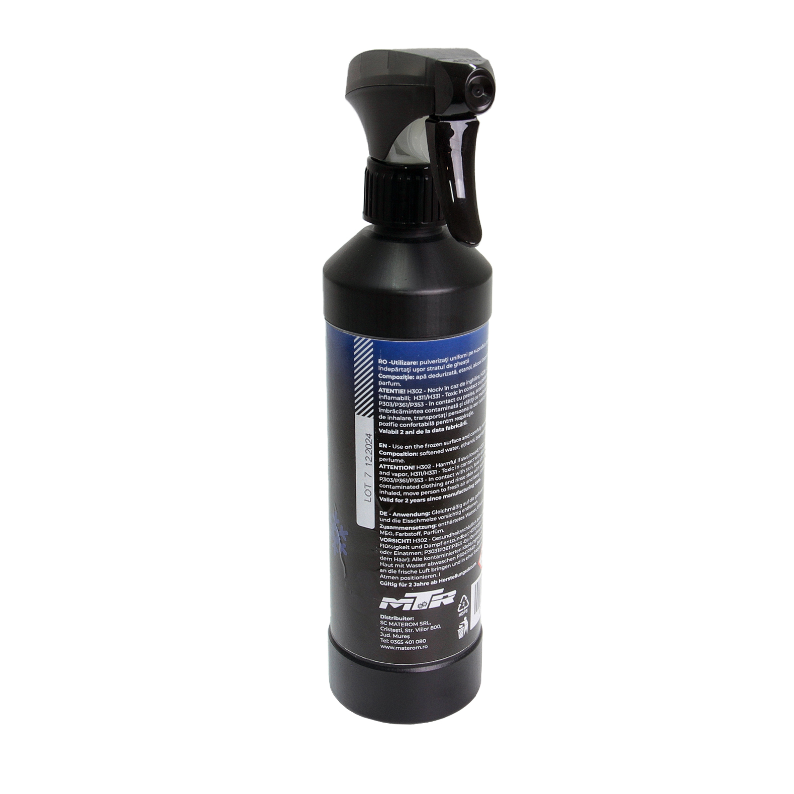 Solutie dezghetat geamuri MTR 500 ml