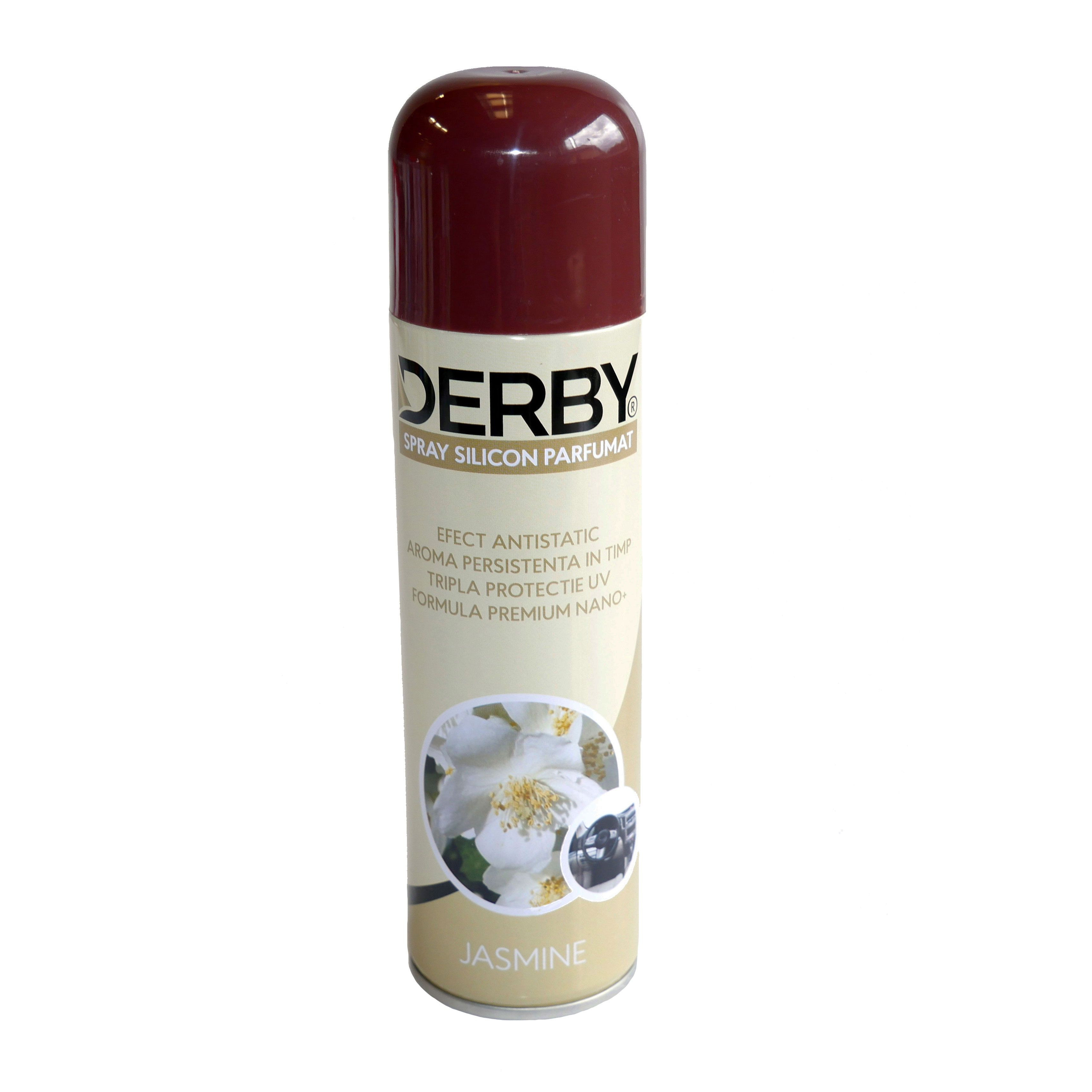 Spray cu silicon parfumat pentru bord Iasomie 220 ml DERBY