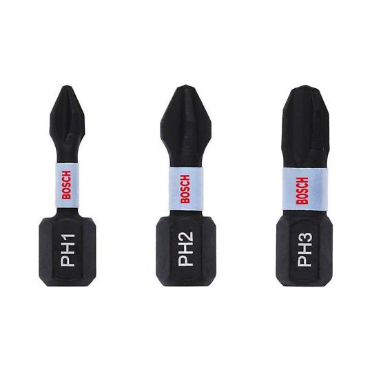 PRO Set mixt 3 biti Impact PH1.2.3 25mm