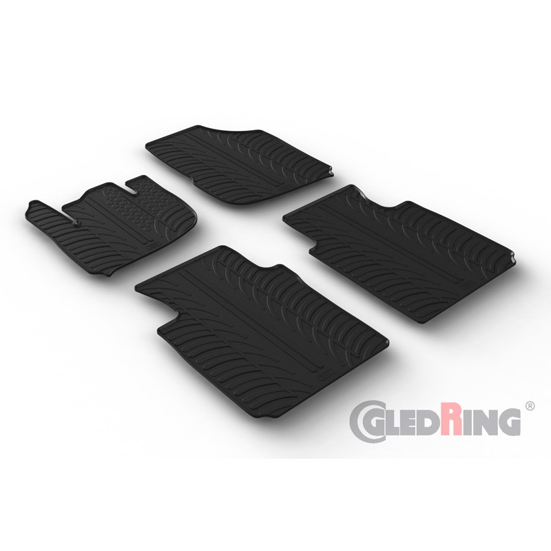 Set 4 covorase cauciuc dedicate HONDA HR-V / Hybrid 12.2021-> / rubber m
