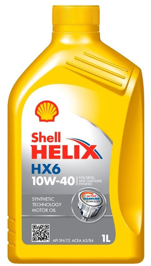 Ulei motor Shell Helix HX6 10W40 SN+ A3B4  1L