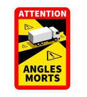Autocolante "ANGLES MORTS"