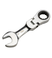 Cheie combinata scurta flexibila cu clichet