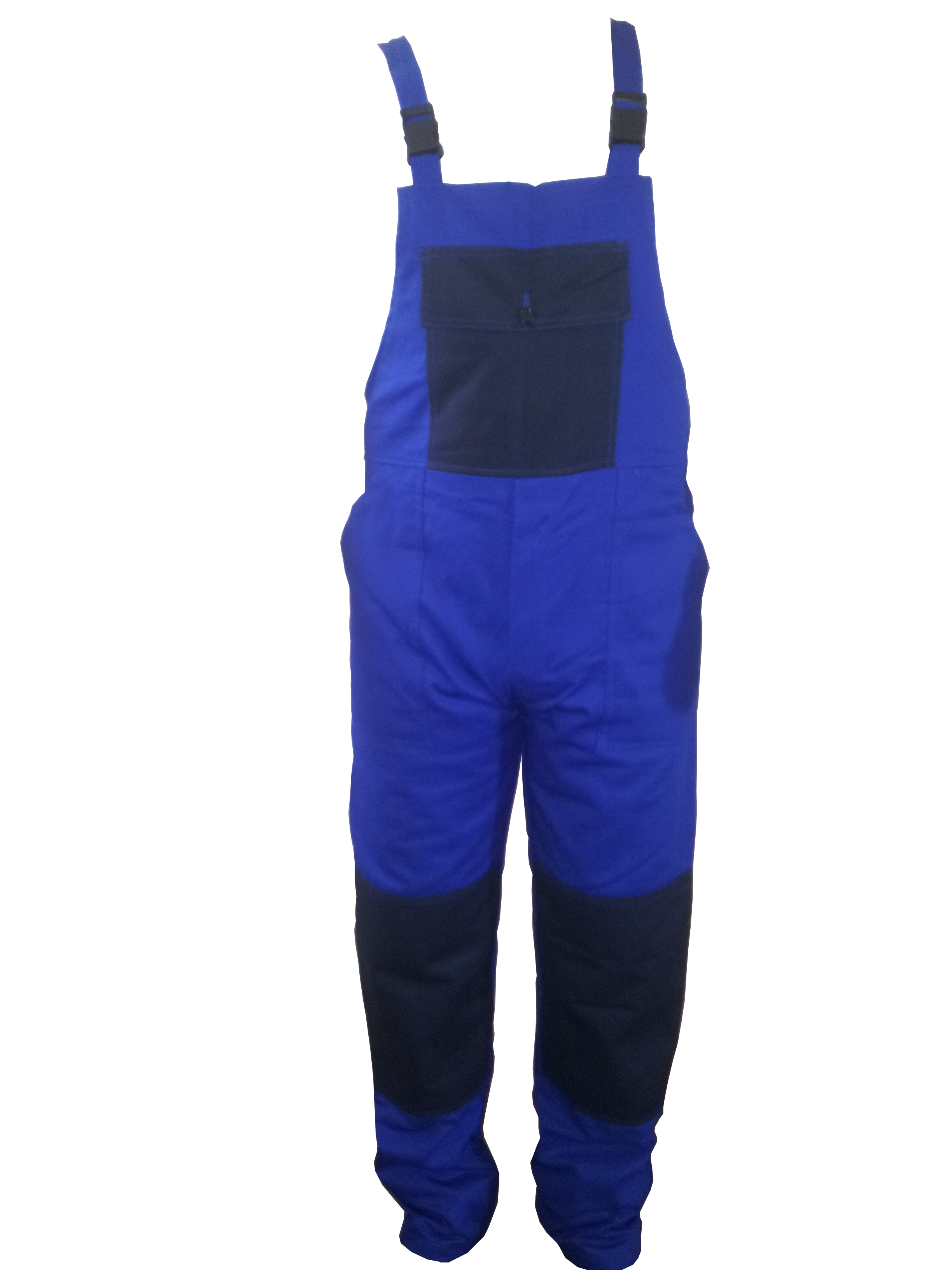 Pantalon cu pieptar albastru / bleu M48 / M