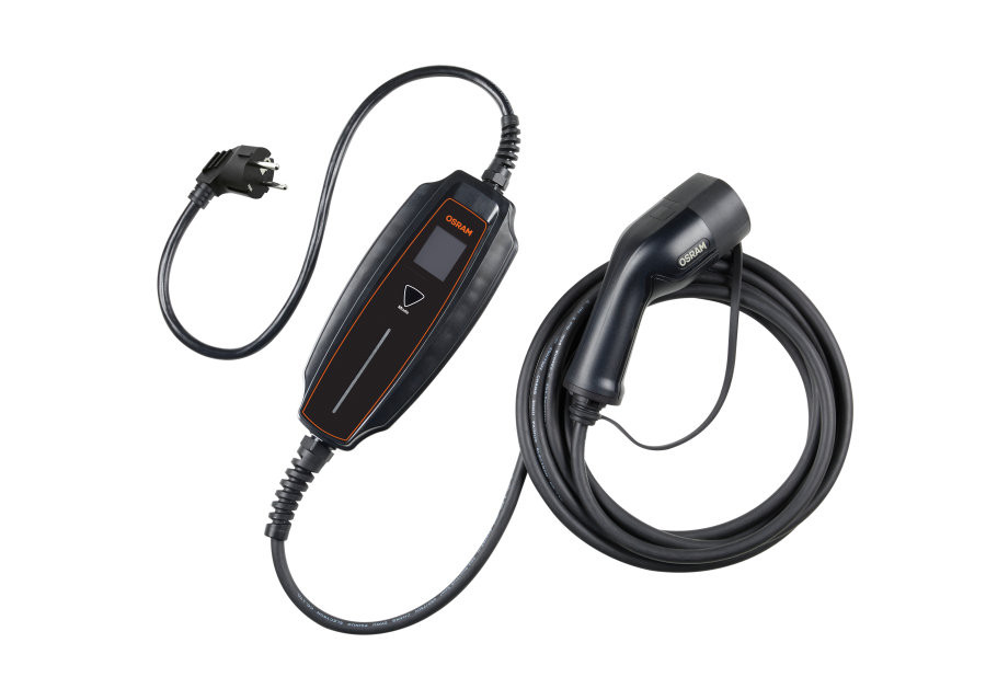 Cablu portabil incarcare Osram |7 PIN|Tip 2|6/10/16 AMP|3.6 KW|5M