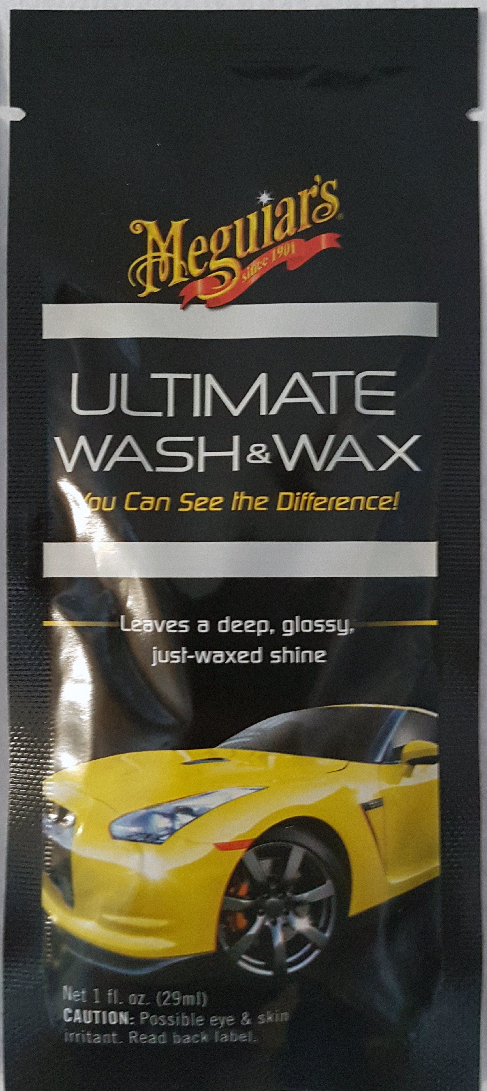 Mostra Sampon cu Ceara Meguiars Ultimate Wash Wax 30 ml