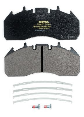 Set placute frana Textar