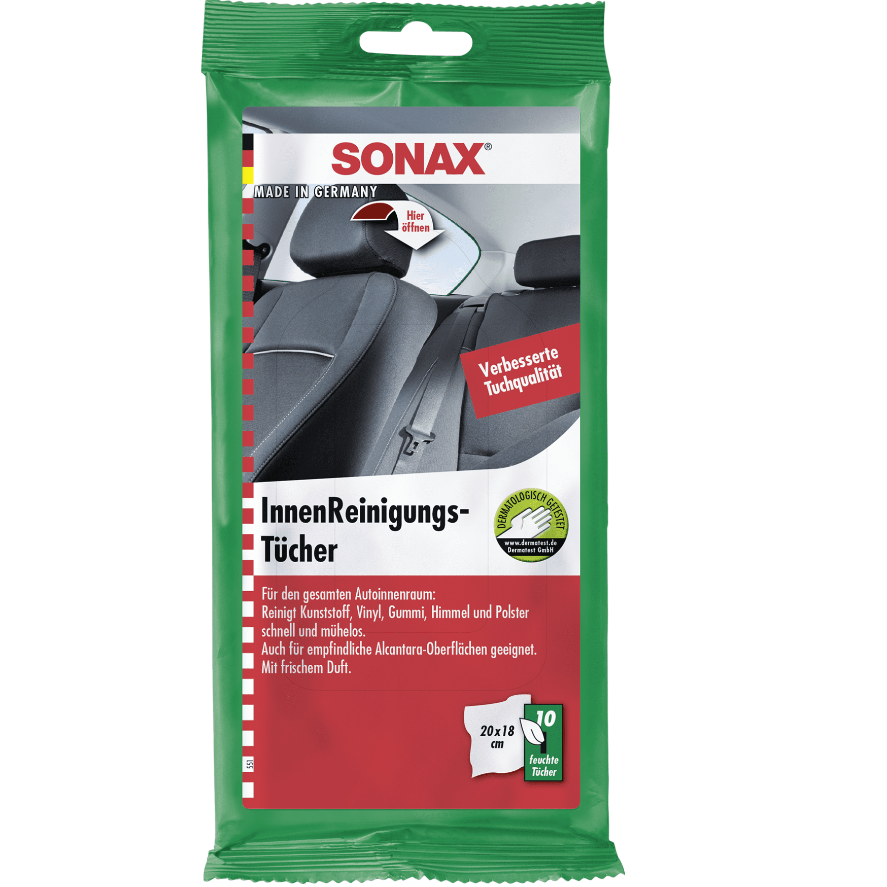 SONAX Servetele umede universale pentru suprafete interioare, cod 415900
