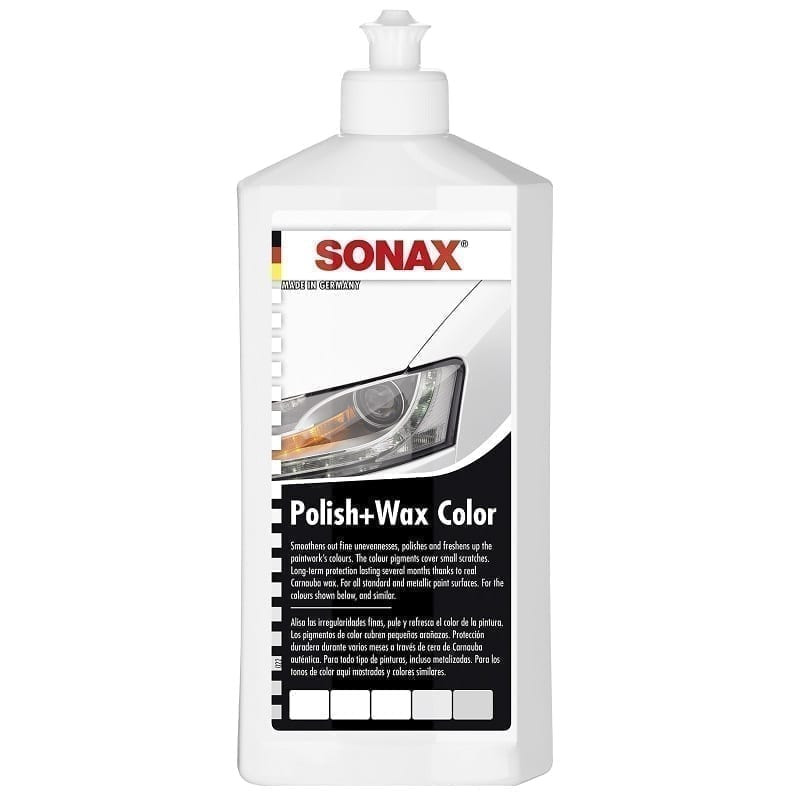 SONAX Polish&Wax NanoPro pentru culoarea alba 250 ml, cod 296041