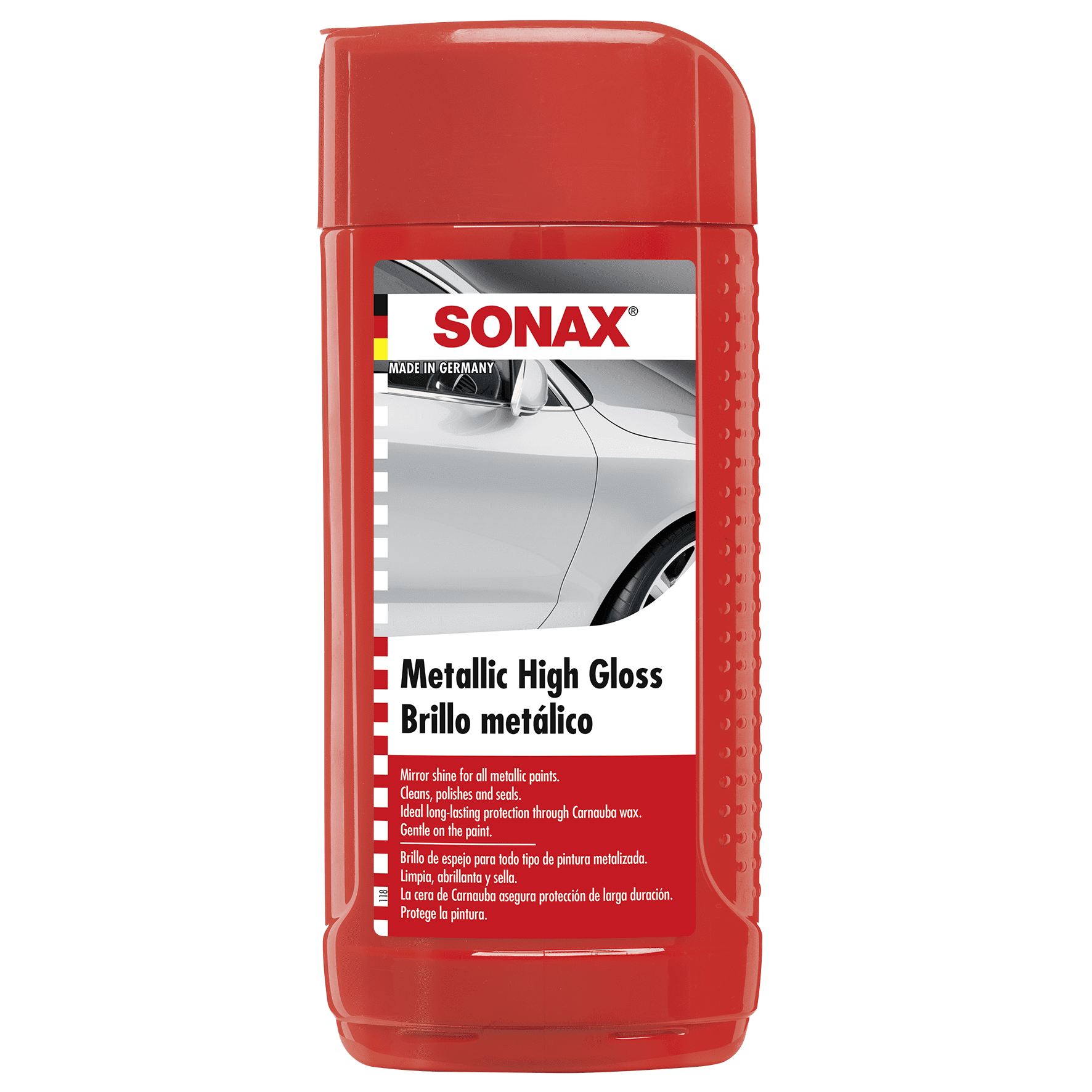 SONAX® Metalic High Gloss Polish pentru vopsea metalizata, cod 317200