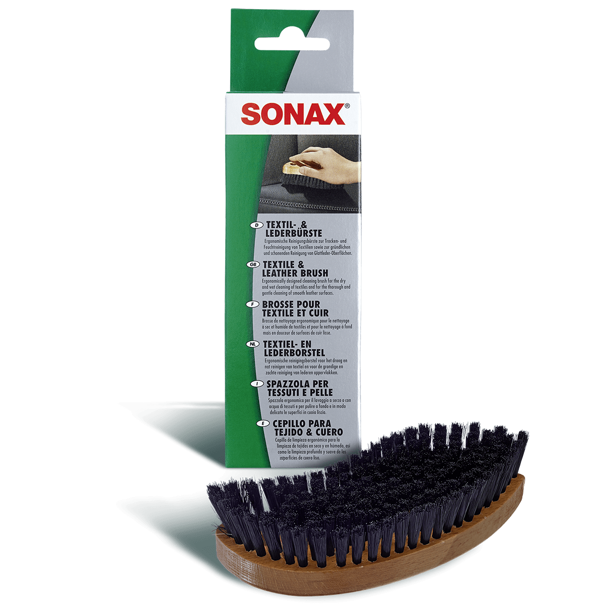 SONAX Perie pentru tapiterie textila si piele, cod 416741