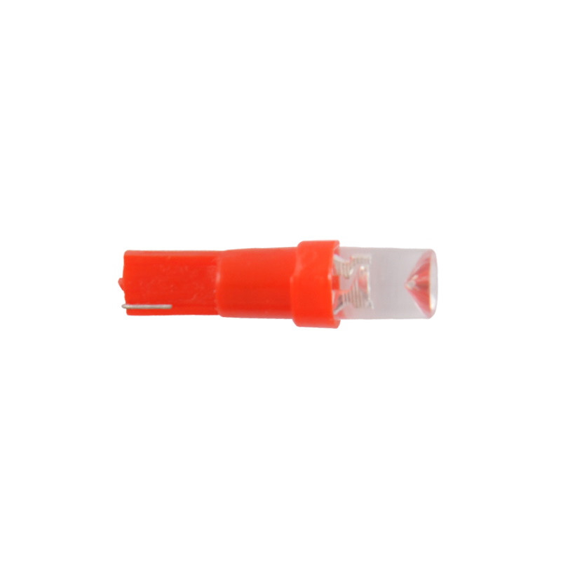 Bec LED Winso 12V FLUX T5 W2x4.6d 1LED Rosu - Set 20 buc