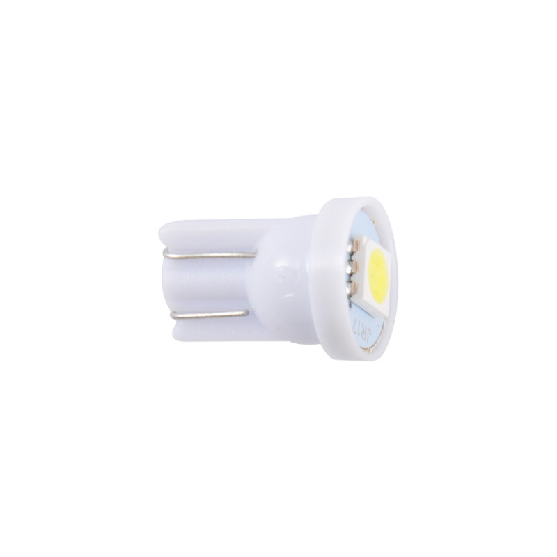 Bec LED Winso 12V SMD T10 W2.1x9.5d 1LED 5050 Alb - Set 10 buc
